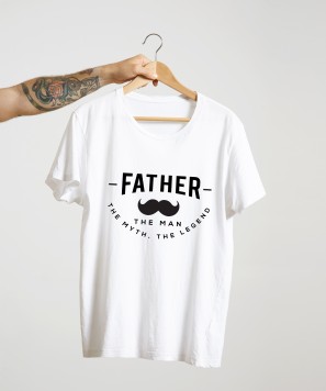 Tricou personalizat "Father- The Legend"